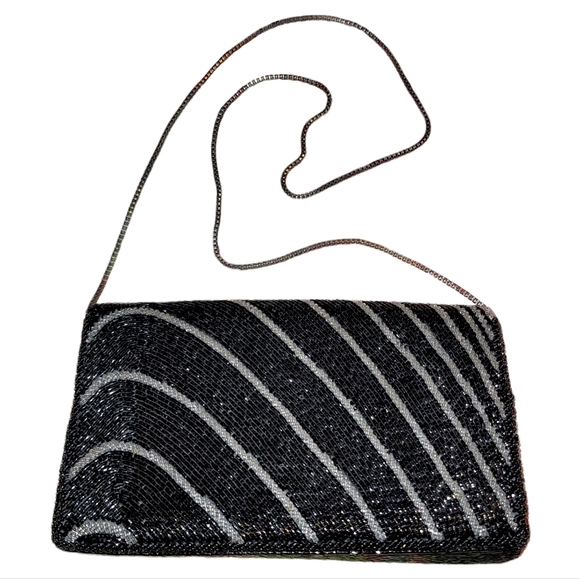 Vintage Beaded Shoulder Bag - Picture 2 of 7